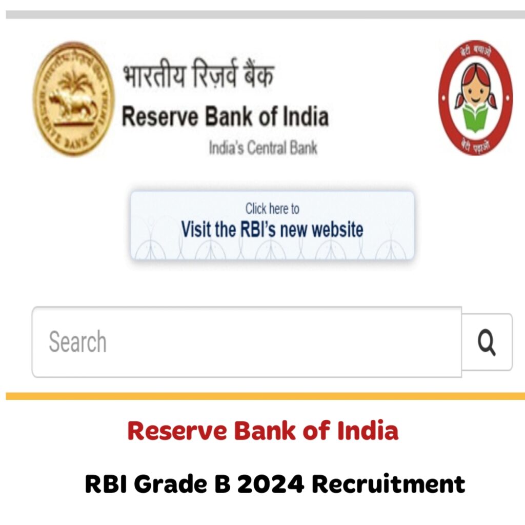 RBI Grade B notification 2024